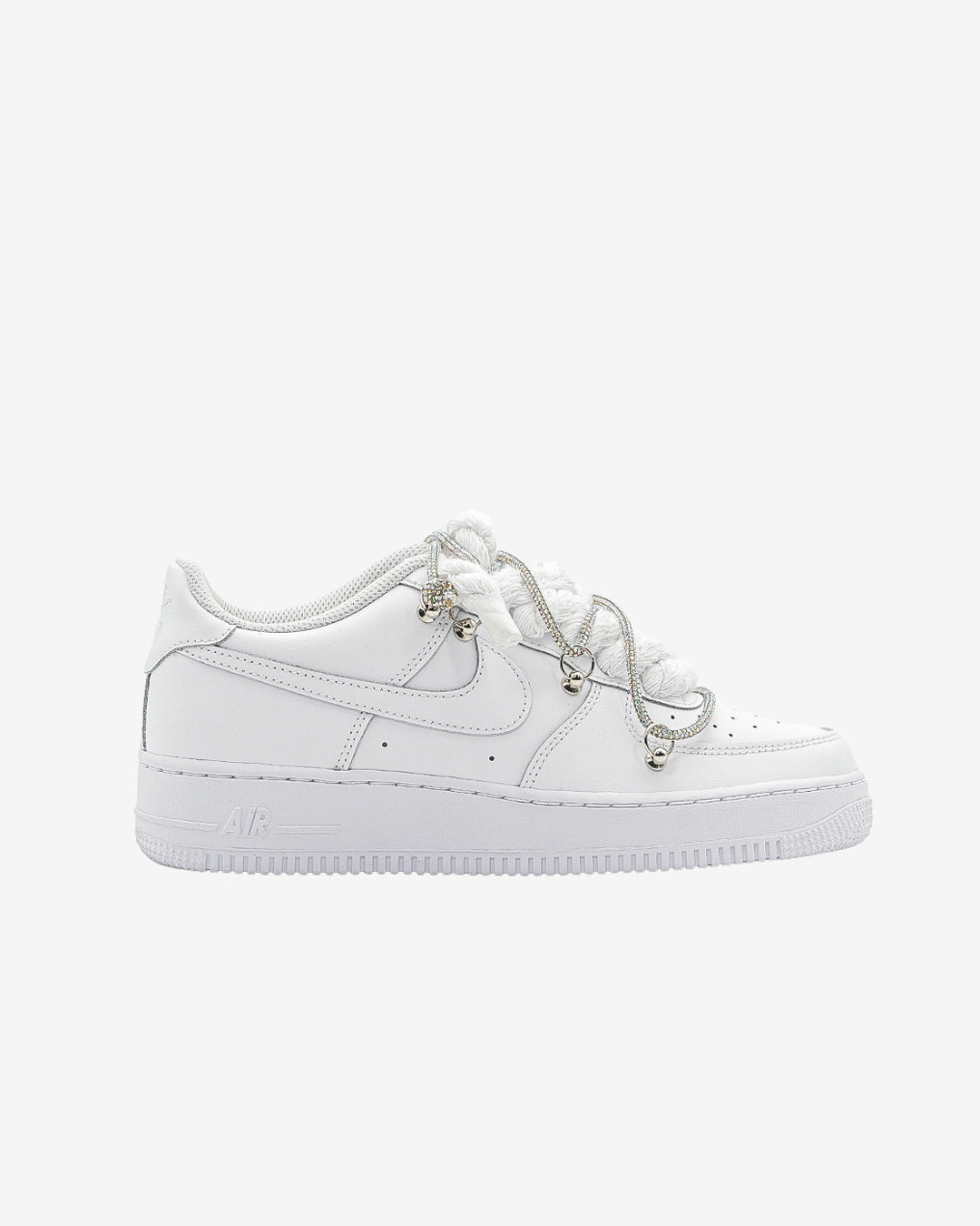 Air Force Rope Laces Swarovski Pink