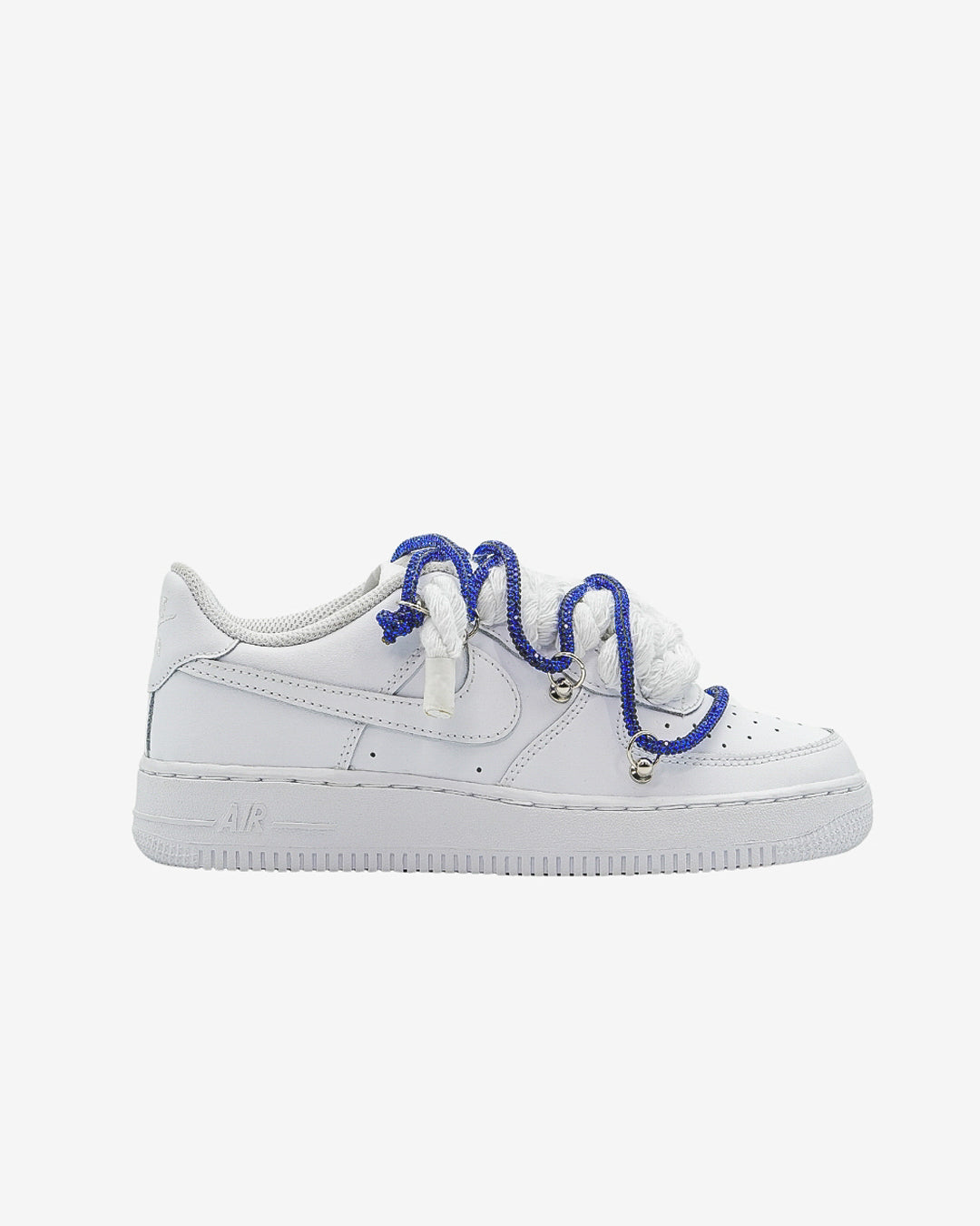 Air Force Rope Laces Swarovski Blue