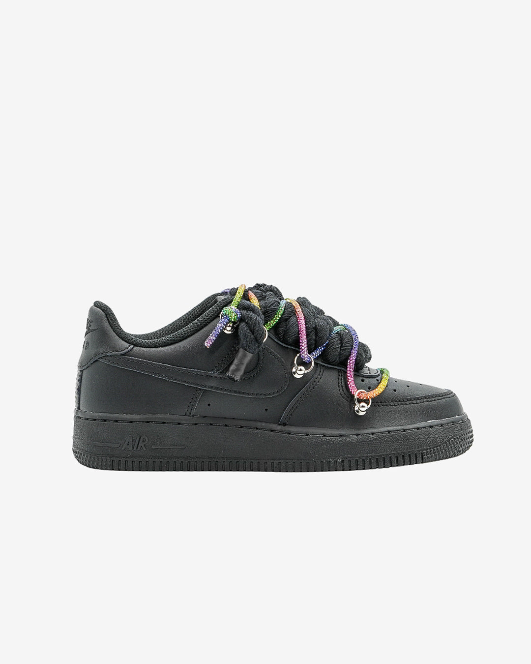 Air Force Laces Swarovski Rainbow