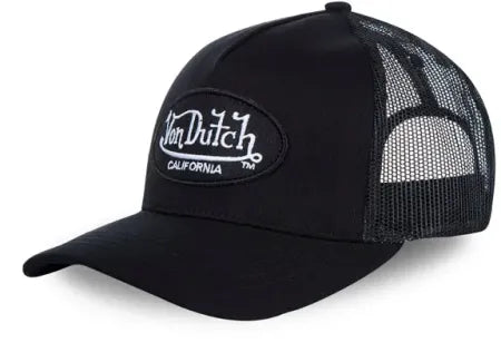 Von Dutch Trucker Cap Total Black