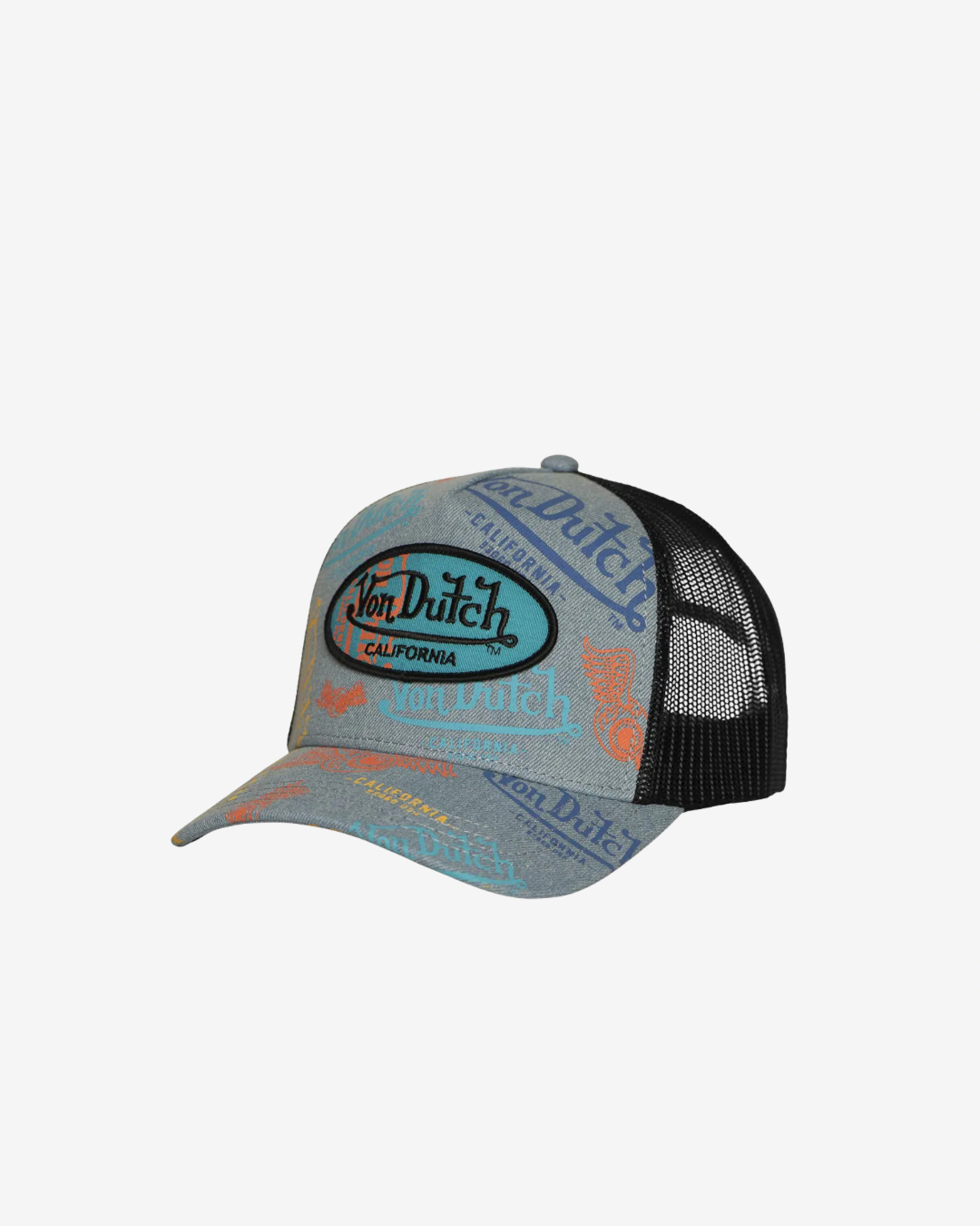 Von Dutch Trucker Cap Jeans Blue