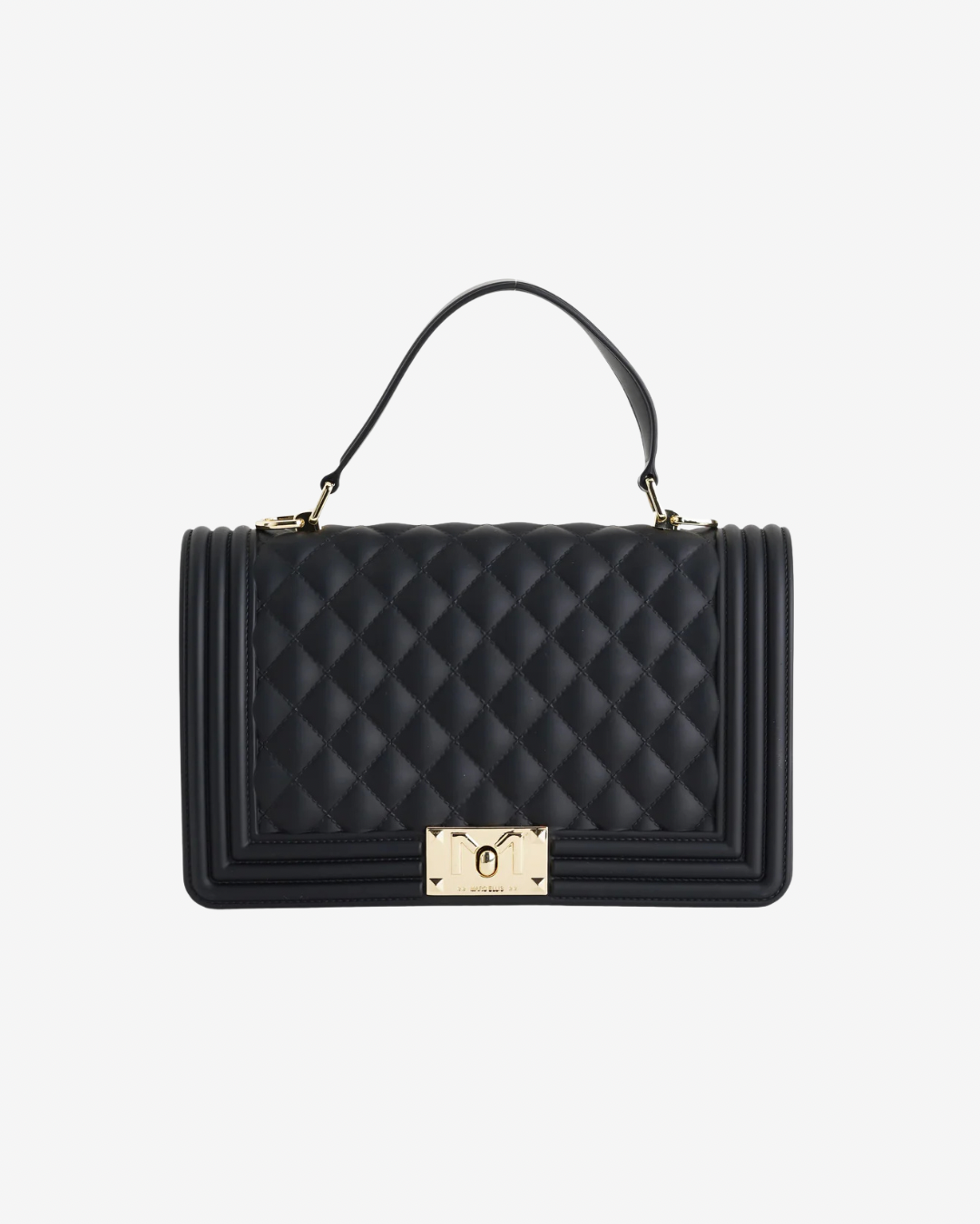 Marc Ellis Flat Square M Black Light Gold