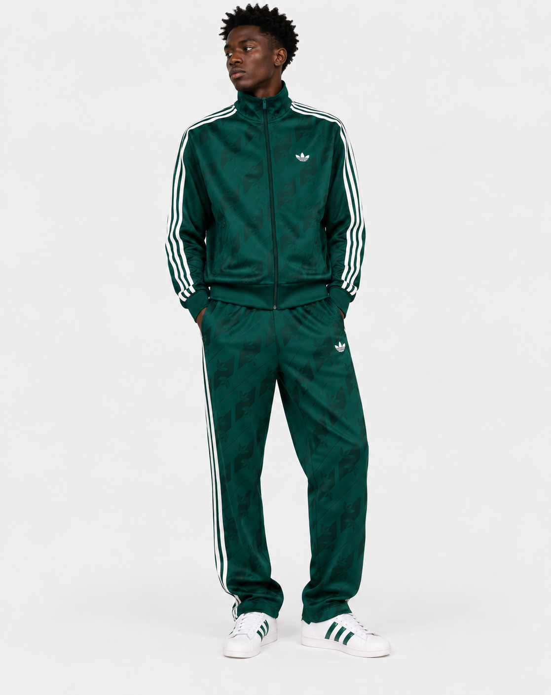 Tuta Adidas Monogram Green