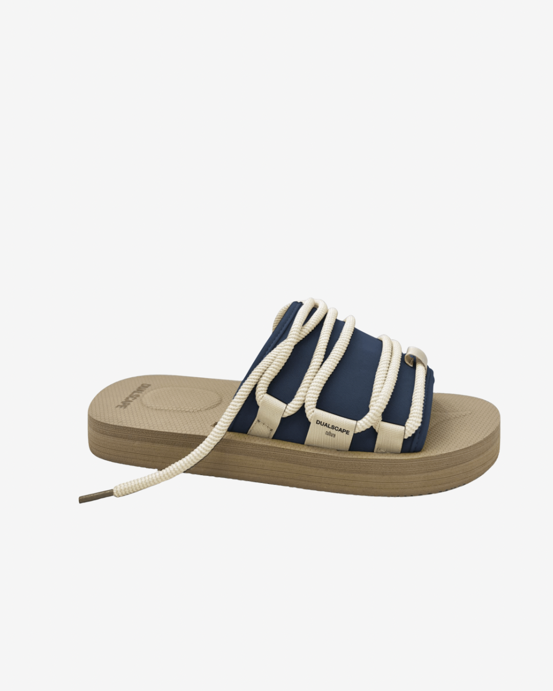 Dualscape Ciabatte Blu/Beige Laccio