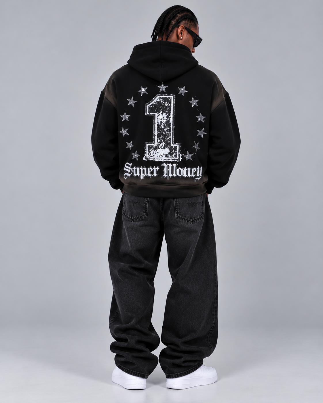 ArtSuperMoney Grillz hoodie black