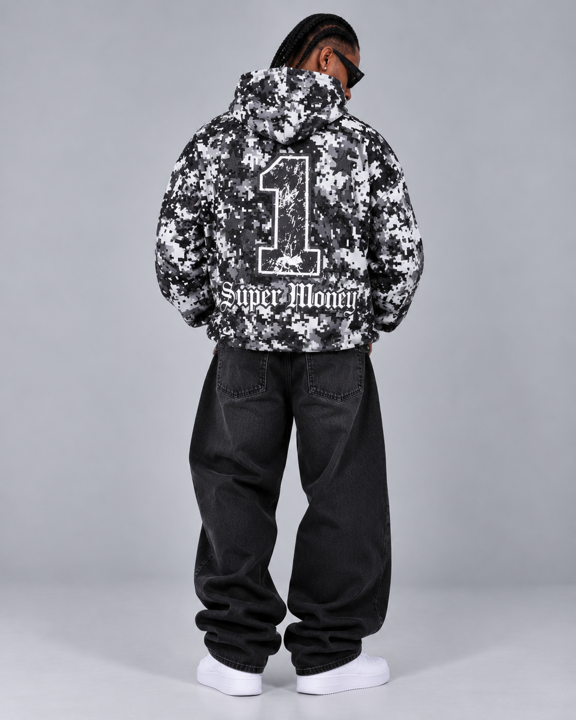 ArtSuperMoney Hoodie Pixel