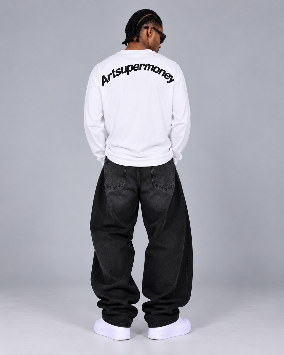 ArtSupermoney Long Sleeve Total White