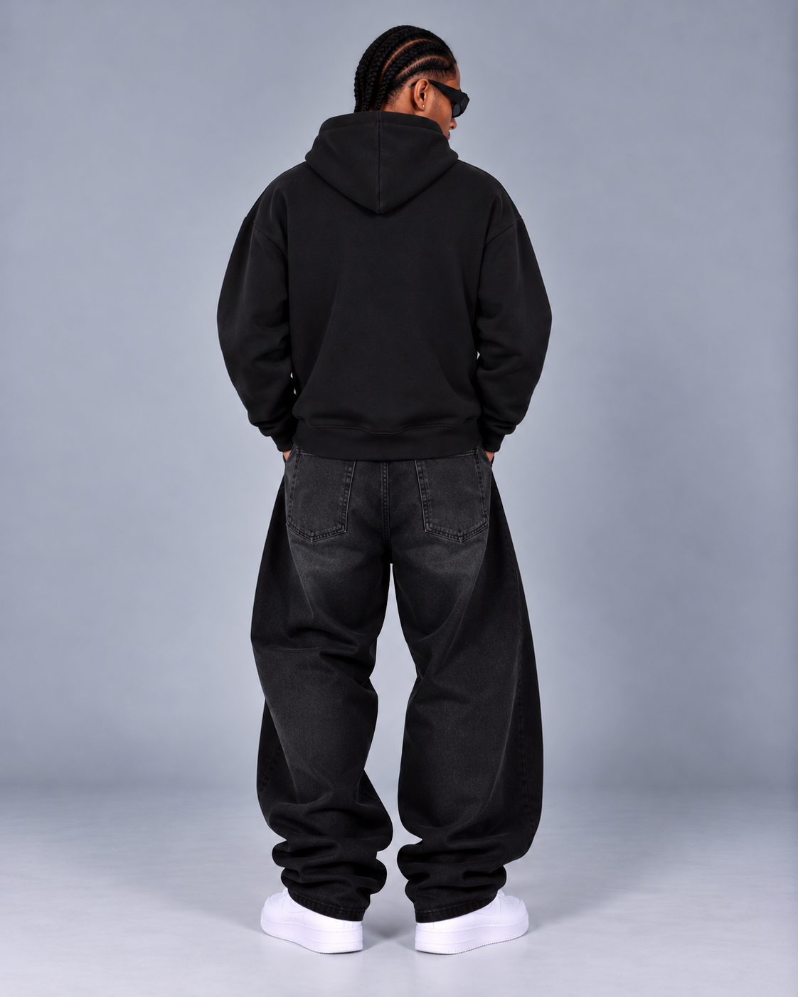 ArtSuperMoney Zip Hoodie Black