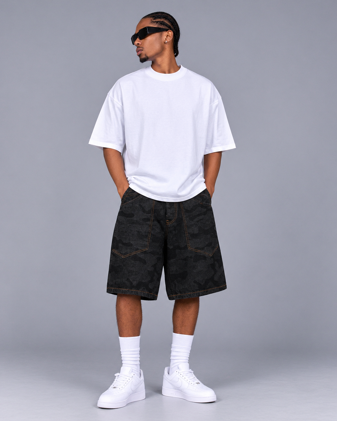 ArtSuperMoney Shorts Camo