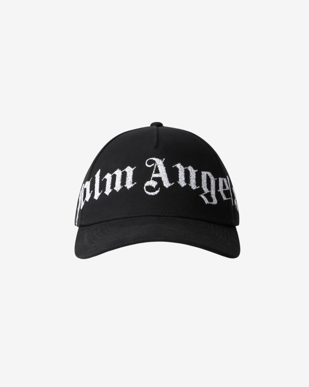 Cappello Palm Angels Black White Big Logo