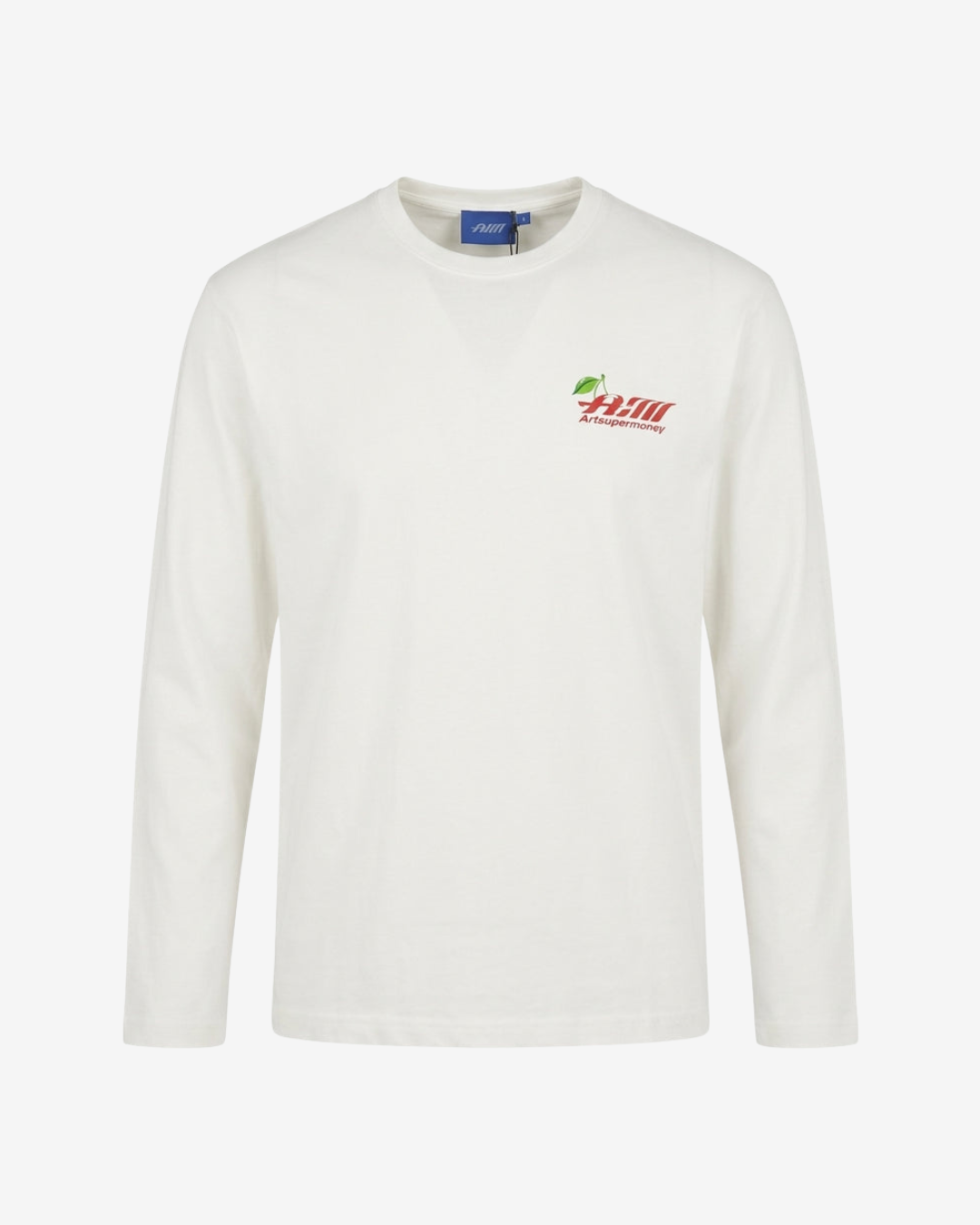 ArtSupermoney Long Sleeve Cherry White