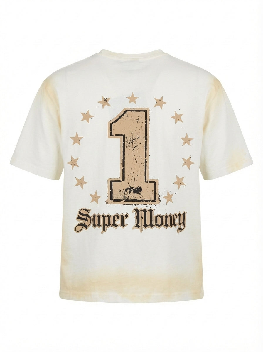 ArtSupermoney T-shirt Money Grillz White