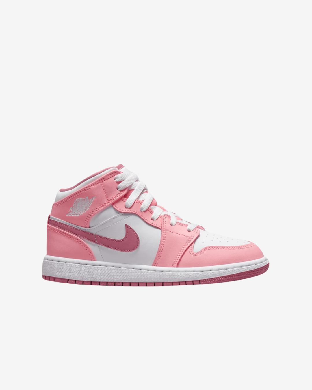 Jordan 1 Mid Coral