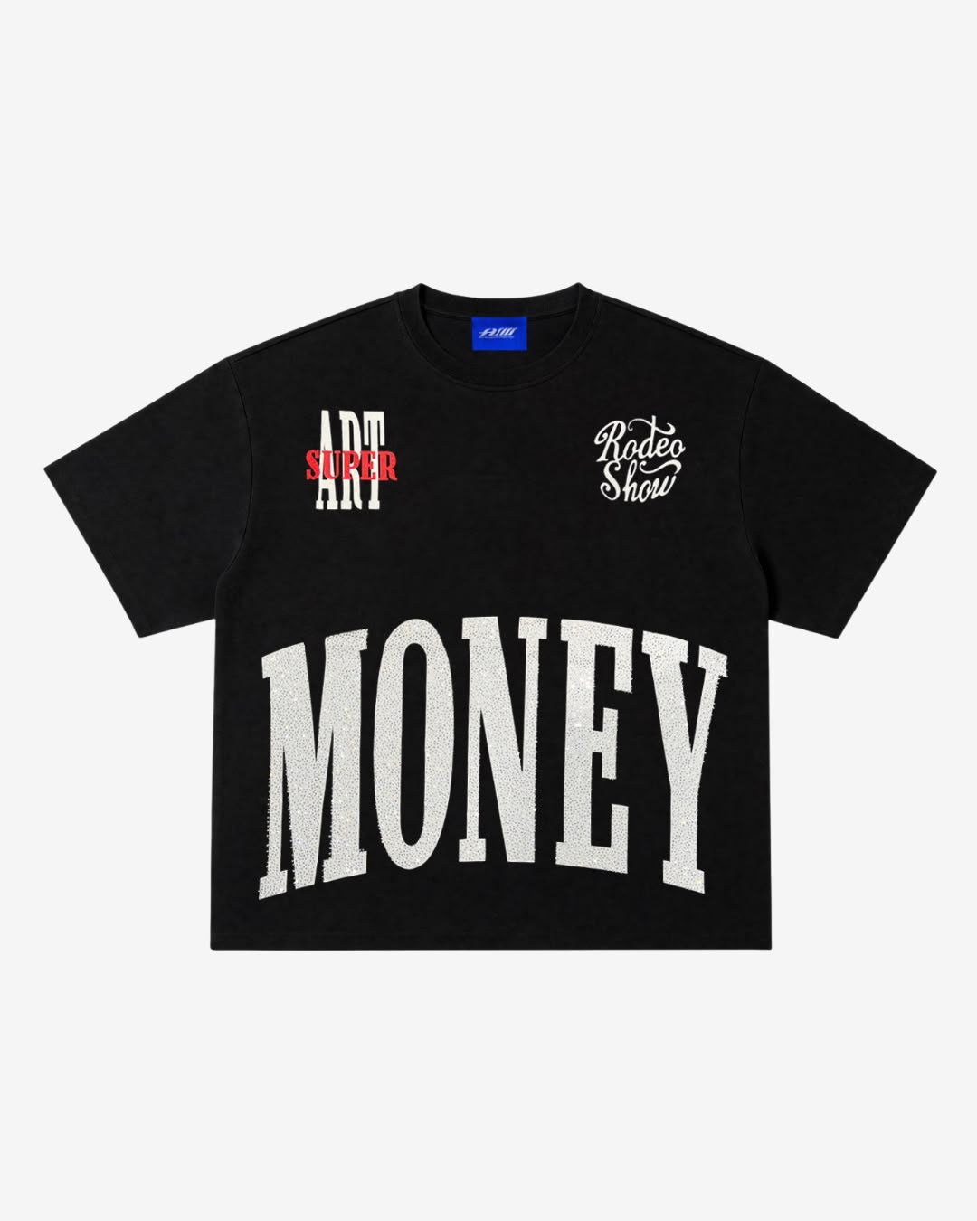 ArtSuperMoney T-Shirt Crazybull Black