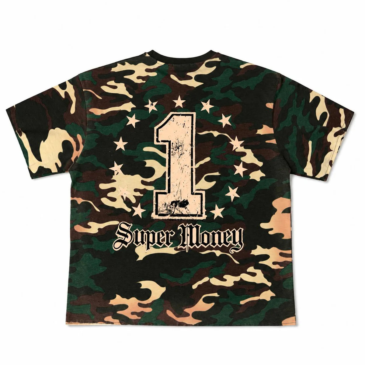 ArtSuperMoney T-Shirt Grillz Camouflage
