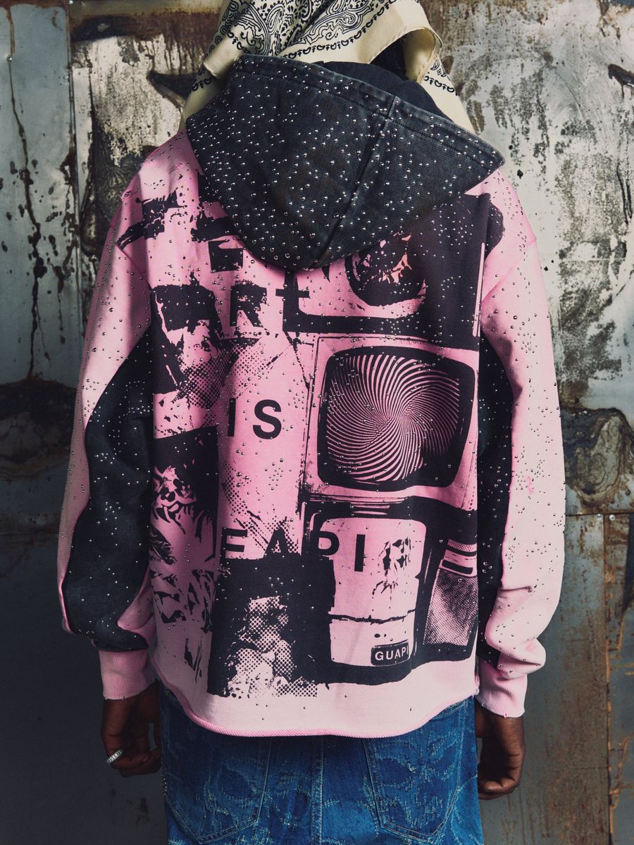 Guapi Punk Rivets Hoodie