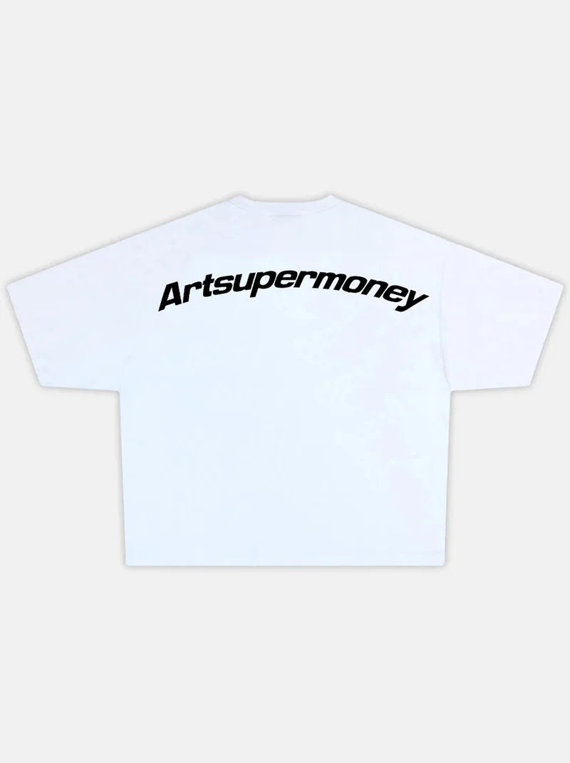 ArtSuperMoney T-Shirt Sport White