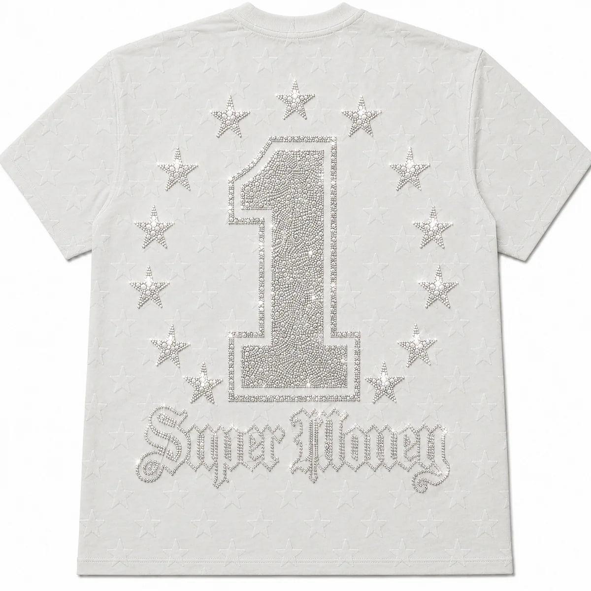 ArtSuperMoney T-Shirt Grillz White Lips