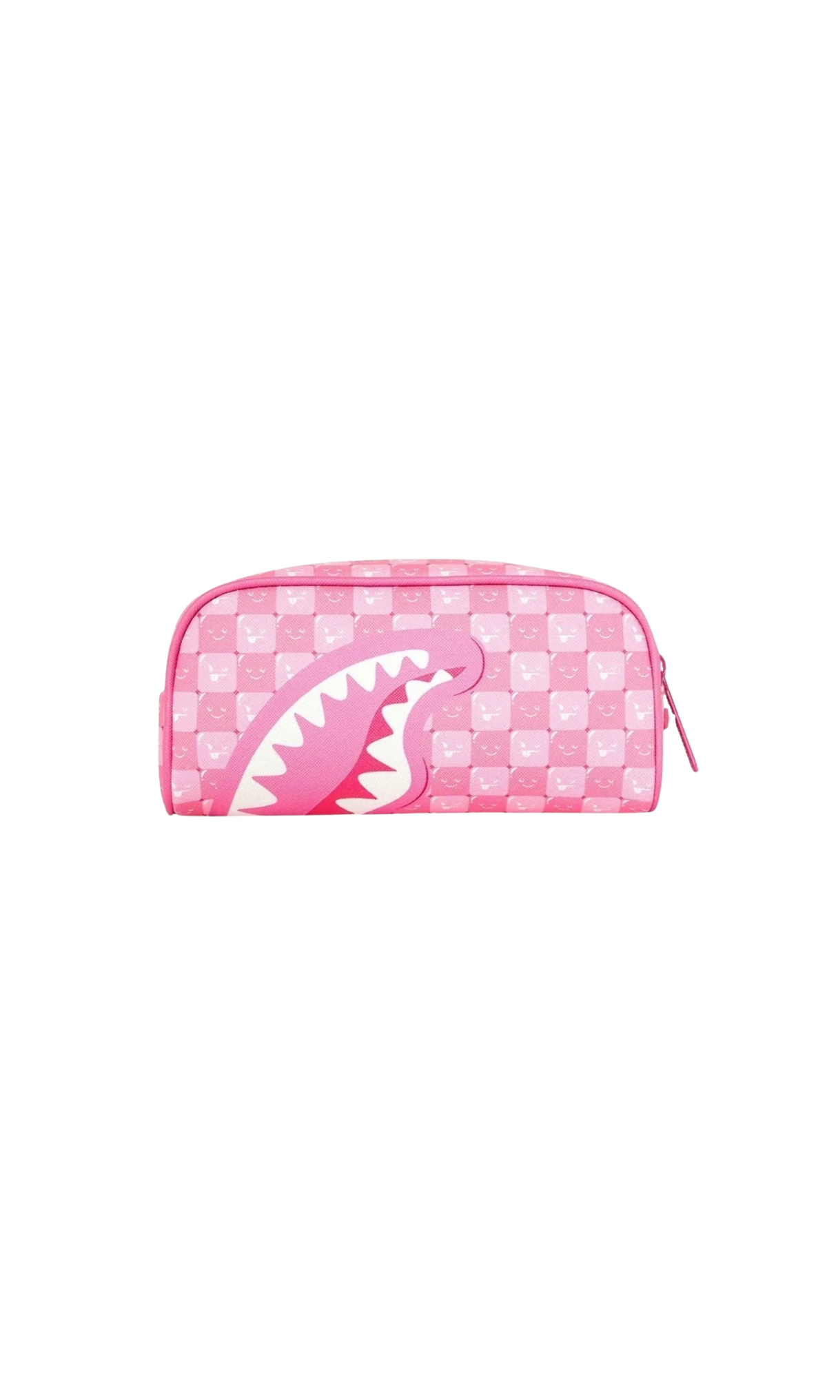 POUCH SPRAYGROUND PINK CHECK FACES