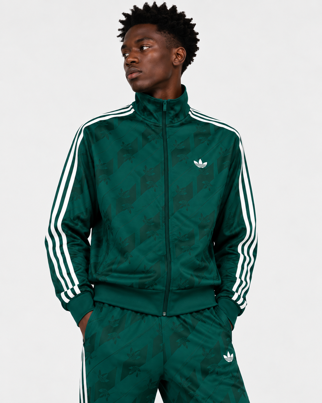Tuta Adidas Monogram Green