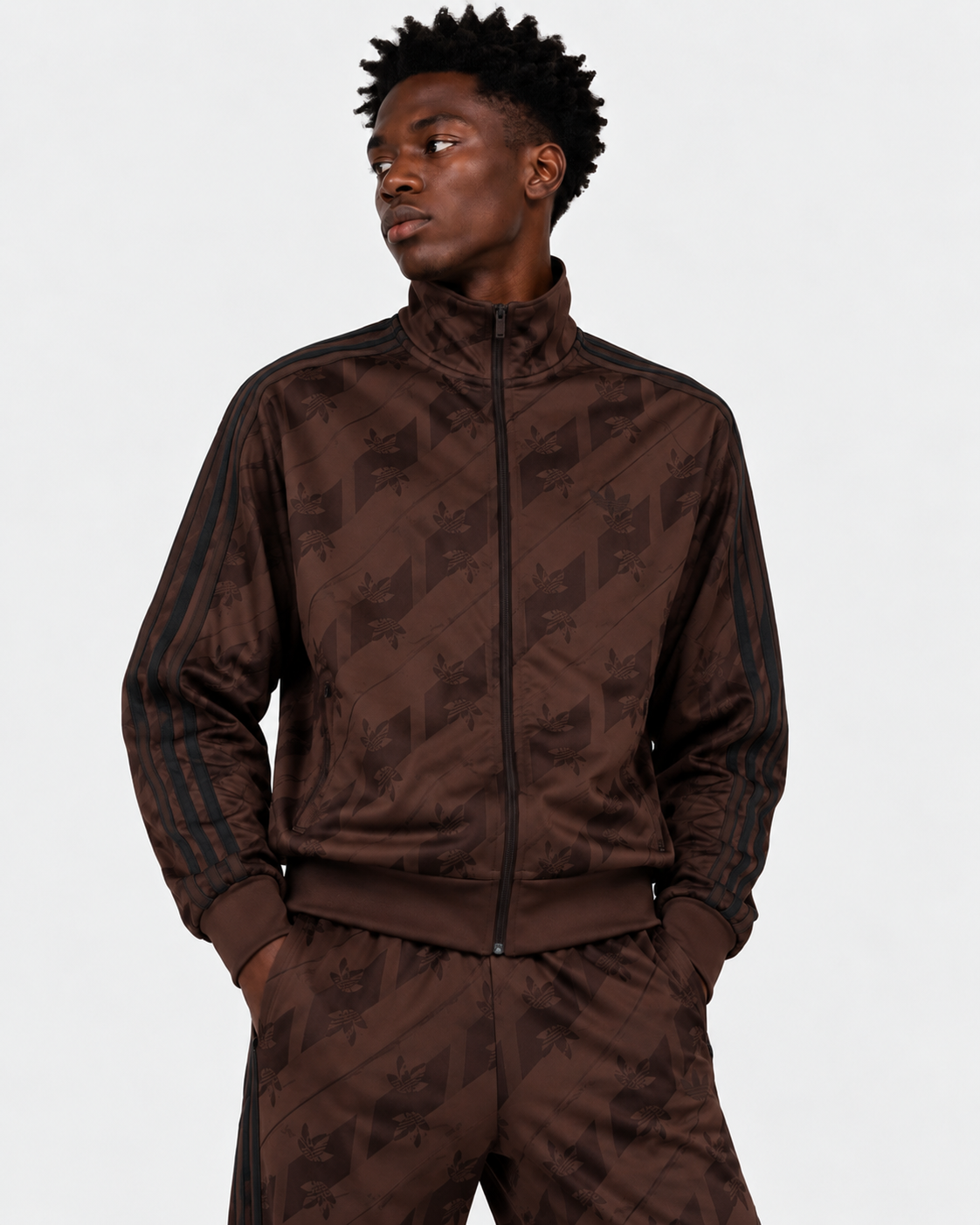 Tuta Adidas Monogram Brown