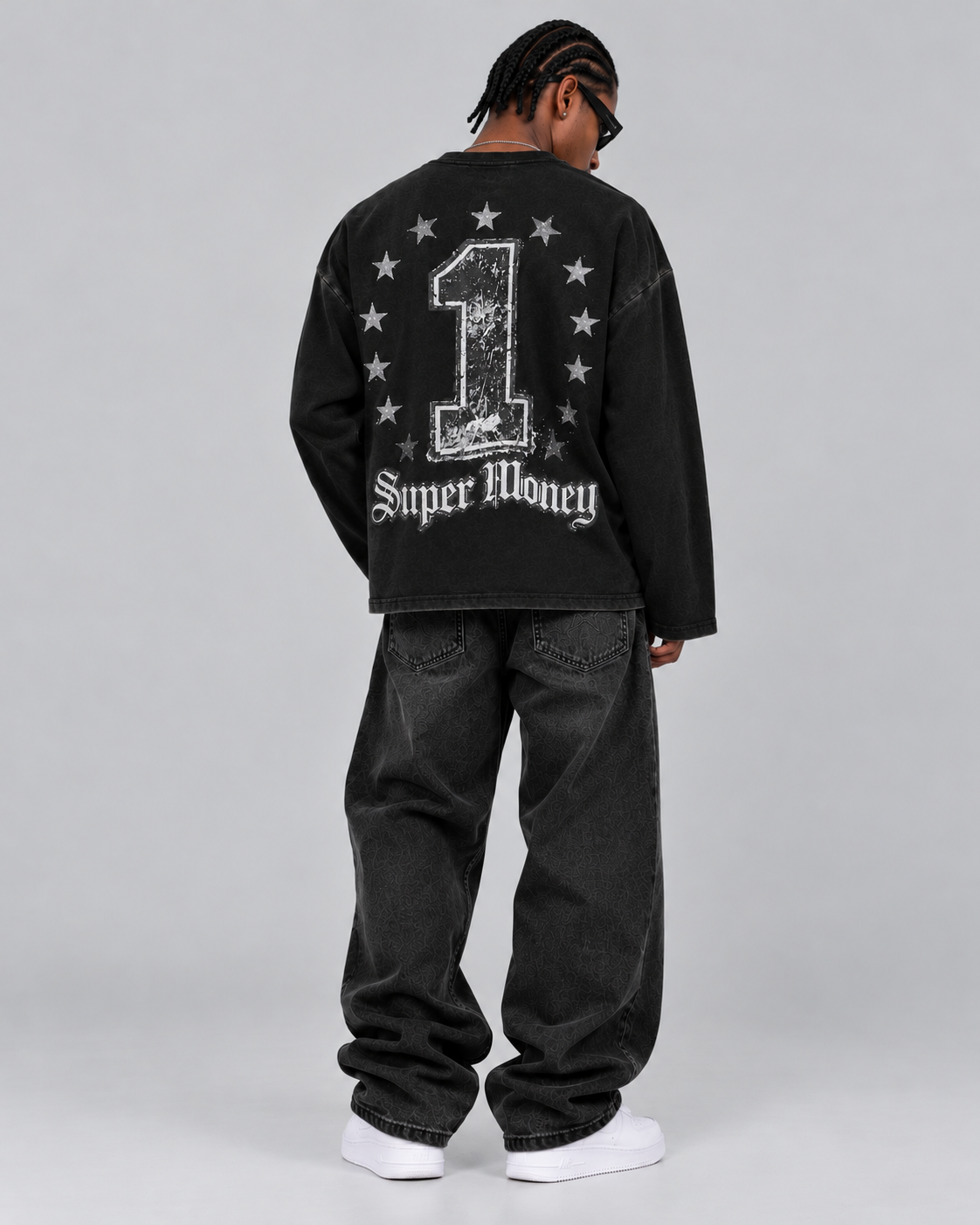 ArtSuperMoney Longsleeve grillz black