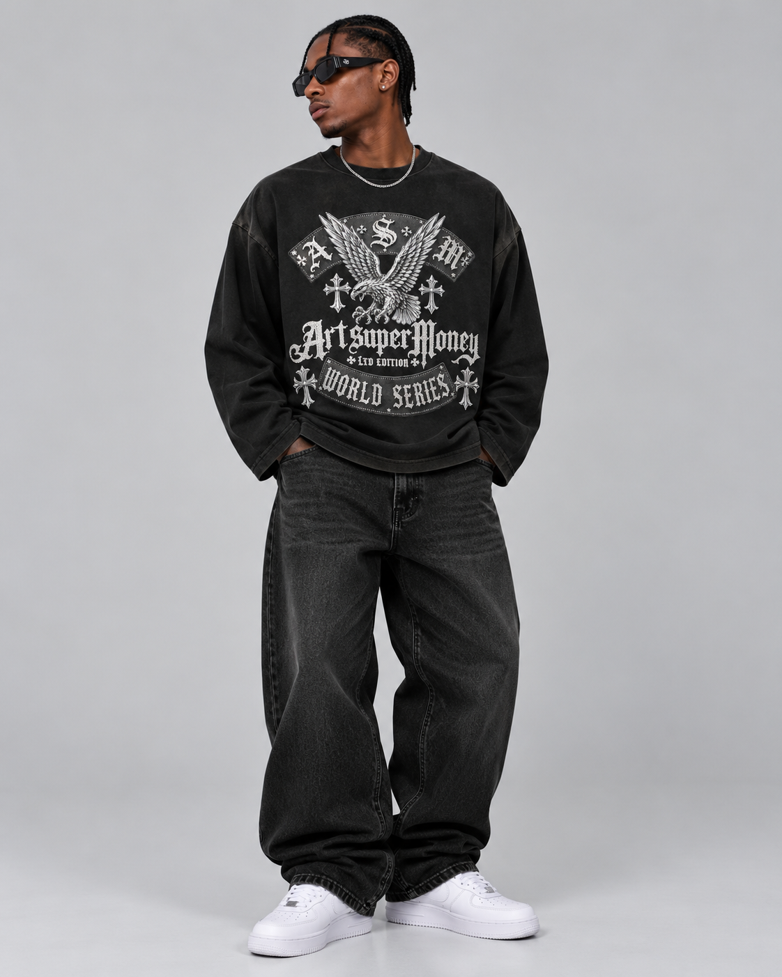 ArtSuperMoney Chromebird longsleeve