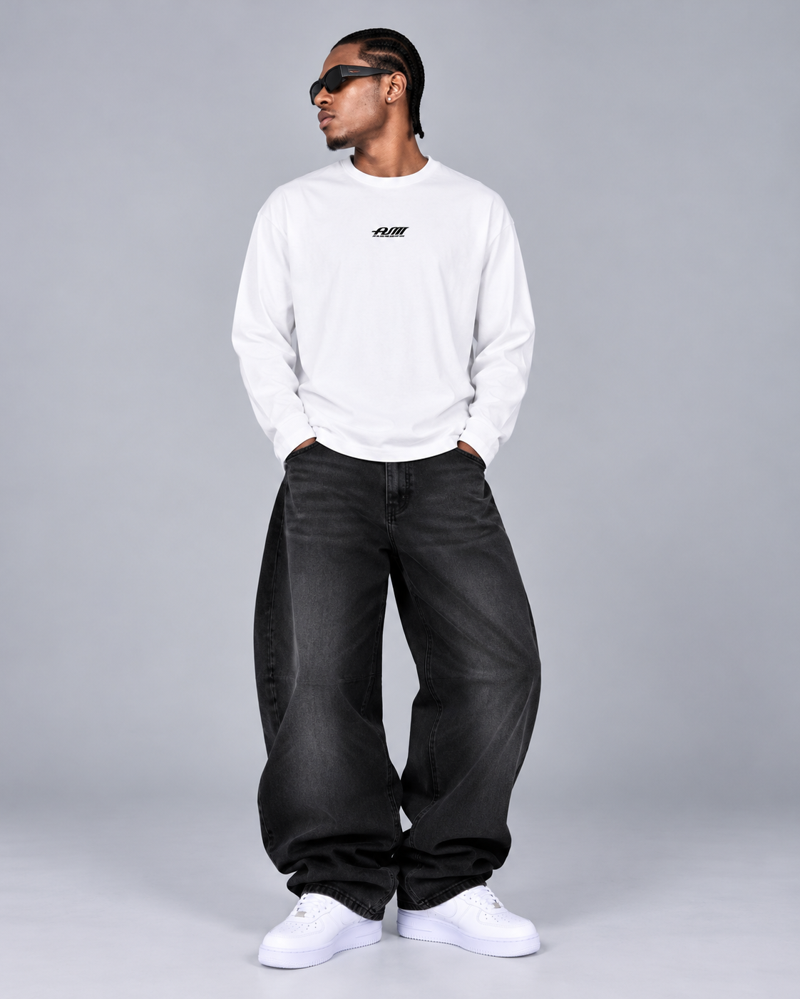 ArtSupermoney Long Sleeve Total White