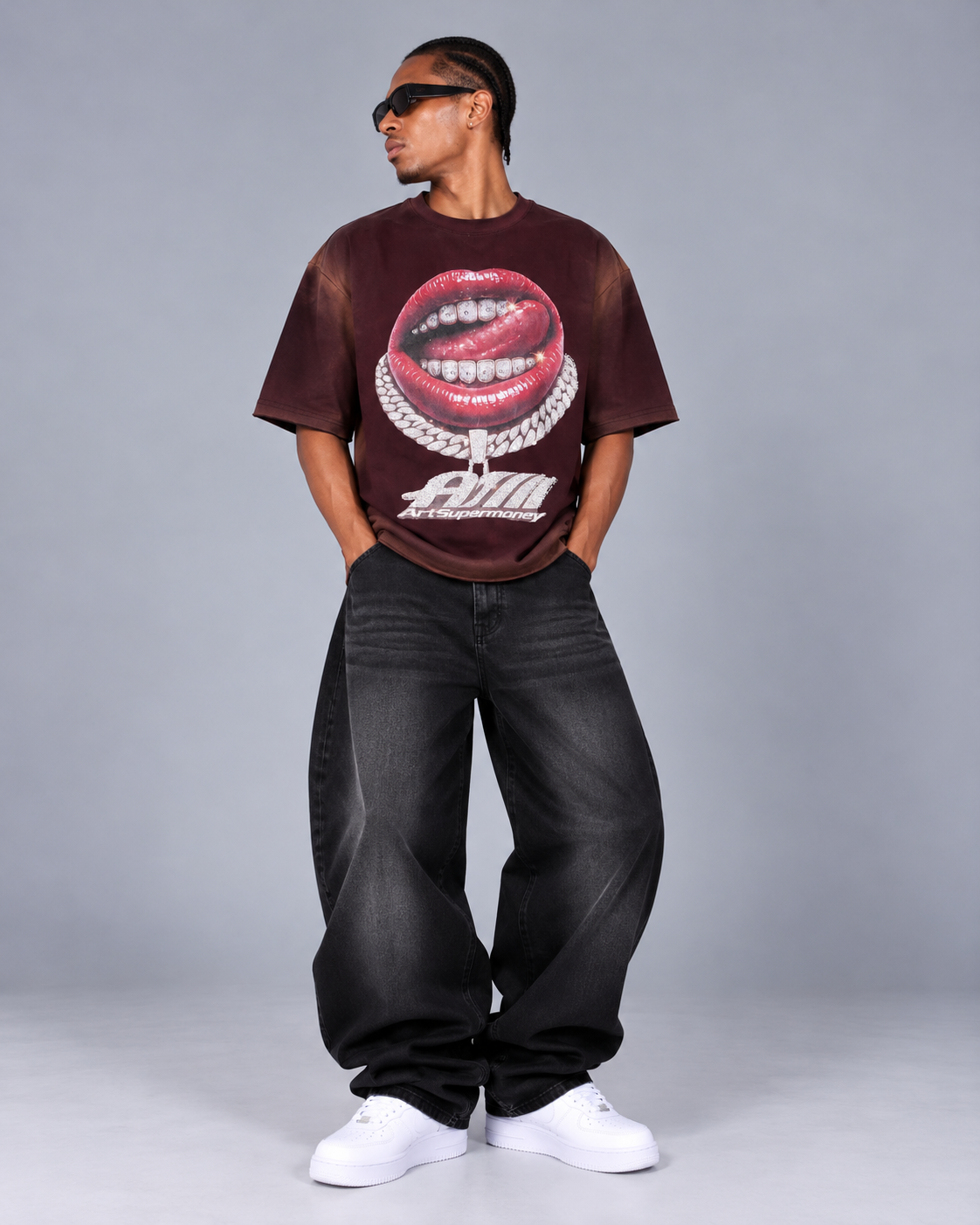 ArtSuperMoney Grillz Tee blood