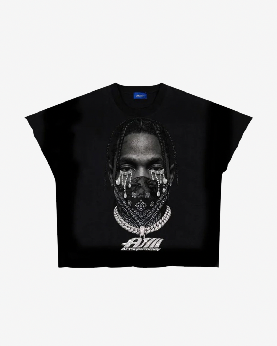 ArtSupermoney Mask-off Tee Smanicata