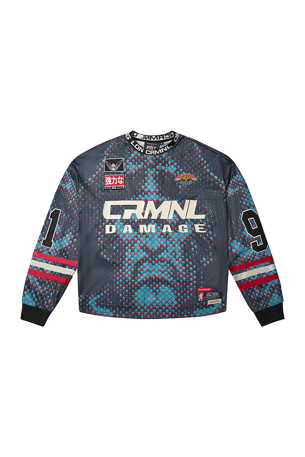 Criminal Damage M.BISON Football Jersey multicolor