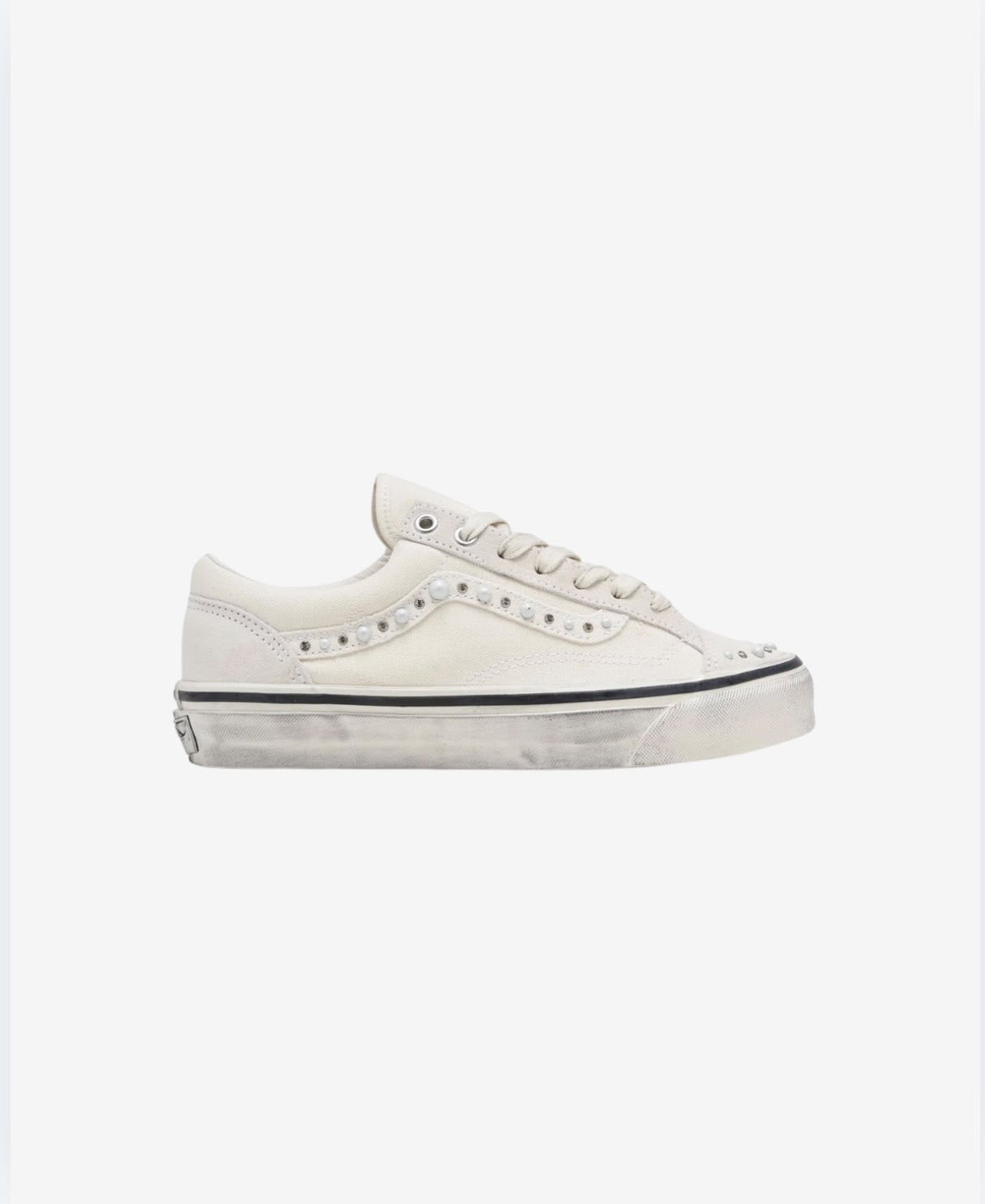 VANS LX OLD SKOOL 36 PEARLIZED WHITE MARSHMALLOW