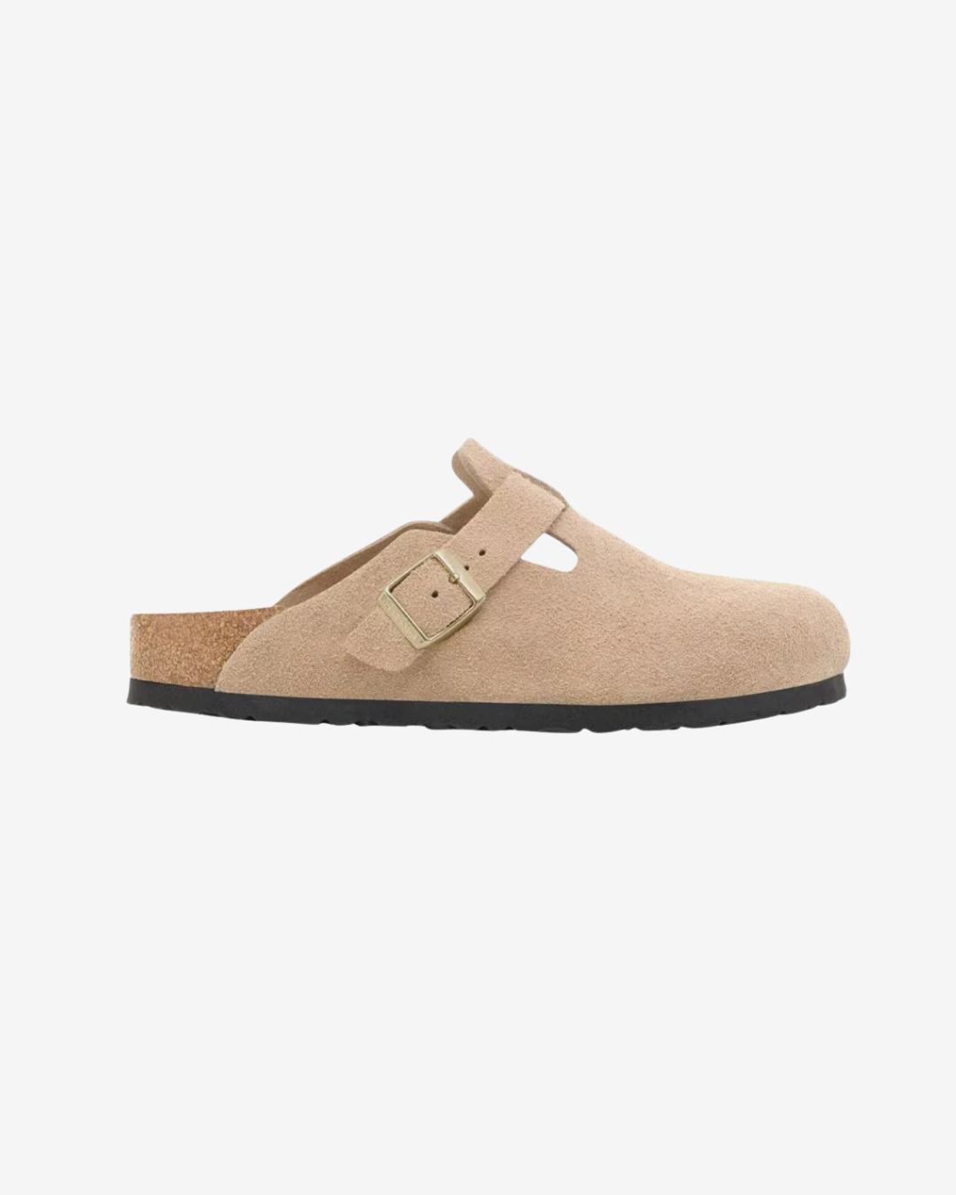 Birkenstock Boston Sandcastle Suede