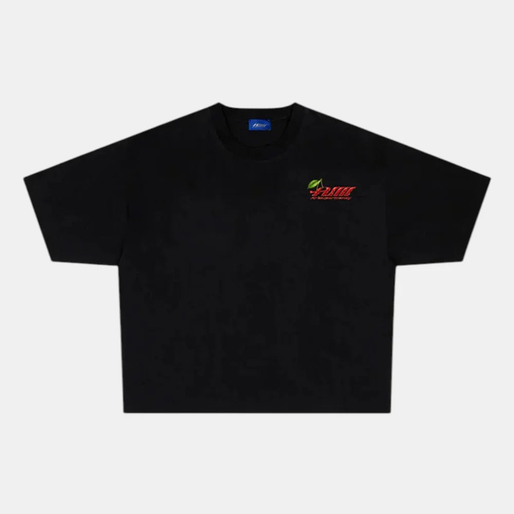 ArtSuperMoney T-Shirt Cherry Black