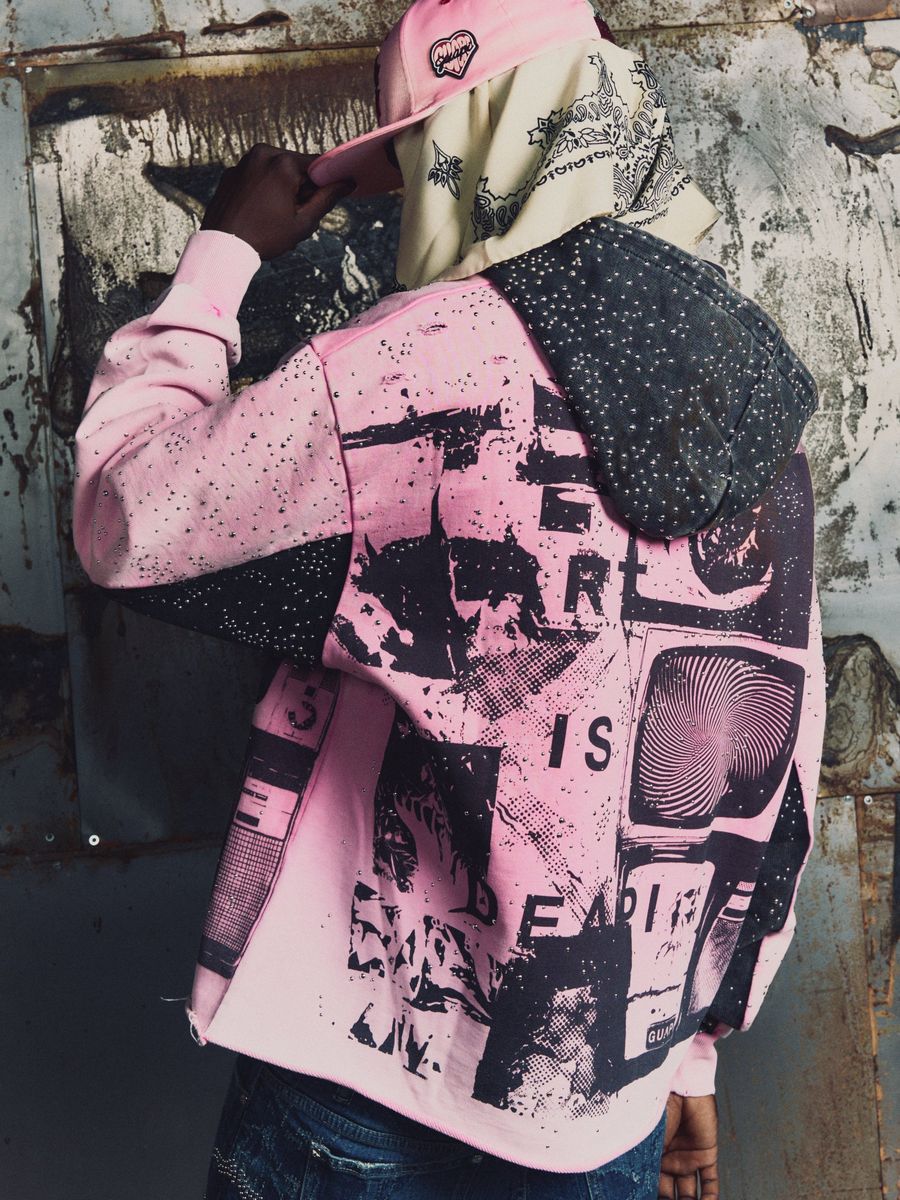 Guapi Punk Rivets Hoodie